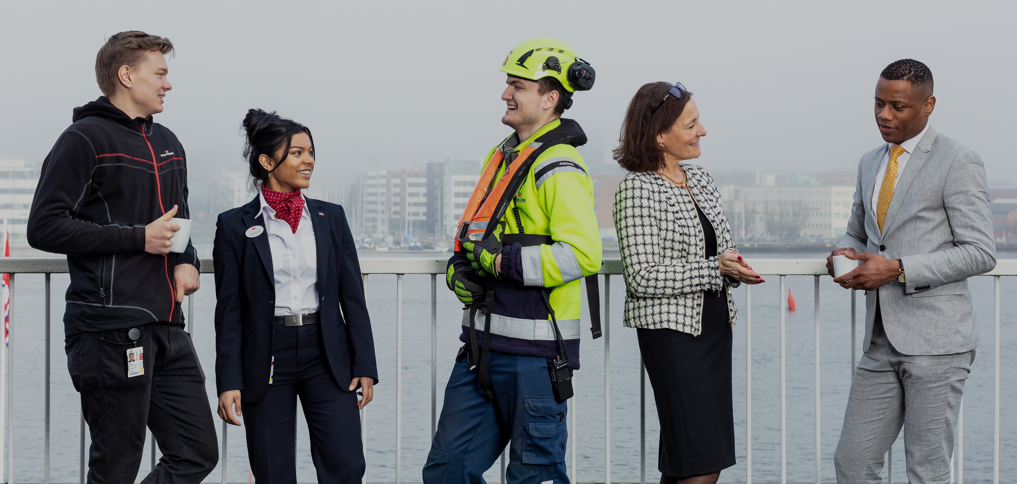 A group of employees at Stena